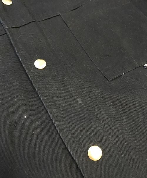 DELANCI（デランシー）DELANCI (デランシー) モッズコート ブラック サイズ:XLの古着・服飾アイテム