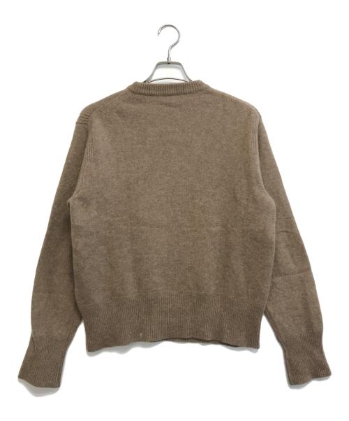 Taiga Takahashi（タイガ タカハシ）Taiga Takahashi (タイガ タカハシ) カシミヤ混ニット ブラウン サイズ:38の古着・服飾アイテム