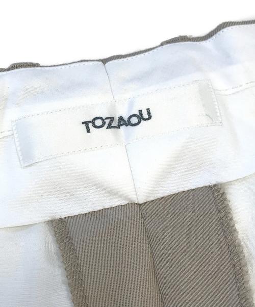 TOZAOU（トザオウ）TOZAOU (トザオウ) パンツ ベージュ サイズ:Mの古着・服飾アイテム