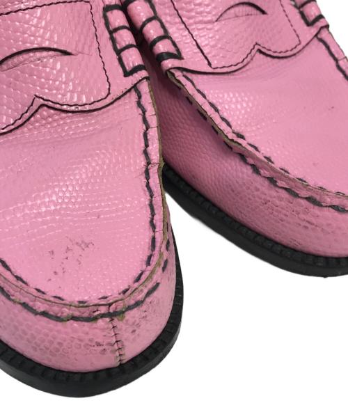 kenford（ケンフォード）kenford (ケンフォード) ZODIAC (ゾディアック) ローファー ピンク サイズ:25EEEの古着・服飾アイテム