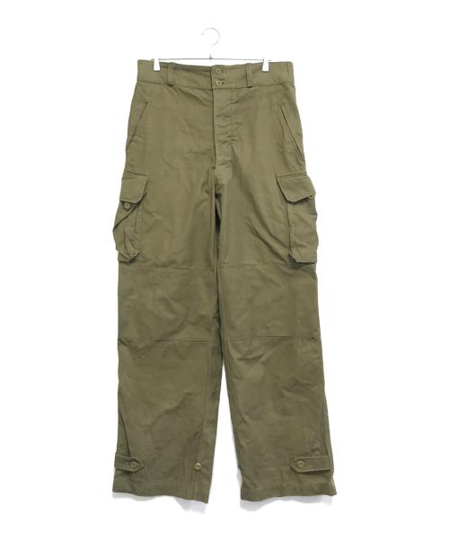 VINTAGE MILITARY（ヴィンテージ ミリタリー）VINTAGE MILITARY (ヴィンテージ ミリタリー) FRENCH MILLITARY M-47前期型カーゴパンツ オリーブ サイズ:45の古着・服飾アイテム