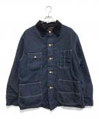 Bluebellブルーベル）の古着「裏地ブランケットカバーオール」｜インディゴ