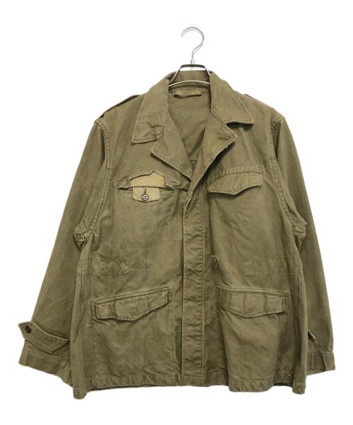 VINTAGE MILITARY（ヴィンテージ ミリタリー）VINTAGE MILITARY (ヴィンテージ ミリタリー) French Military M-47 フィールドジャケット オリーブ サイズ:表記なしの古着・服飾アイテム