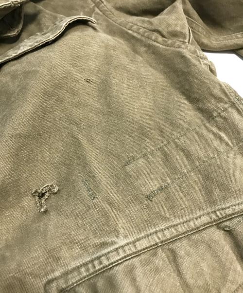 VINTAGE MILITARY（ヴィンテージ ミリタリー）VINTAGE MILITARY (ヴィンテージ ミリタリー) French Military M-47 フィールドジャケット オリーブ サイズ:表記なしの古着・服飾アイテム