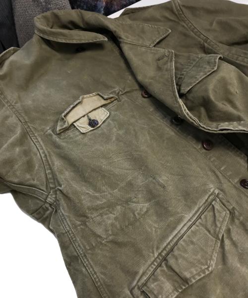 VINTAGE MILITARY（ヴィンテージ ミリタリー）VINTAGE MILITARY (ヴィンテージ ミリタリー) French Military M-47 フィールドジャケット オリーブ サイズ:表記なしの古着・服飾アイテム