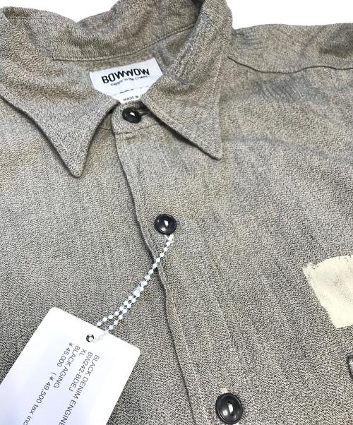 BOWWOW（バウワウ）BOWWOW (バウワウ) PRISONER BLACK CHAMBRAY SHIRTS ブラック サイズ:XL　　　の古着・服飾アイテム