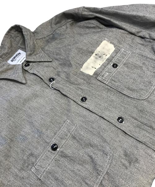 BOWWOW（バウワウ）BOWWOW (バウワウ) PRISONER BLACK CHAMBRAY SHIRTS ブラック サイズ:XL　　　の古着・服飾アイテム