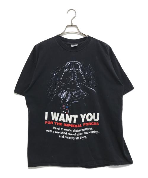 ムービーTシャツ（ムービーTシャツ）ムービーTシャツ (ムービーTシャツ) 90s ダースベイダー ムービーTシャツ ブラック サイズ:XLの古着・服飾アイテム