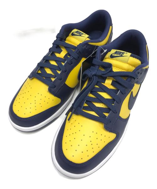 NIKE（ナイキ）NIKE (ナイキ) スニーカー イエロー×ネイビー サイズ:UK8.5/EUR43/CM27.5の古着・服飾アイテム