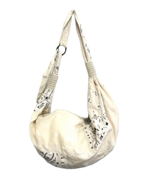 KAPITAL（キャピタル）KAPITAL (キャピタル) bandana スナフキンバッグ ホワイトの古着・服飾アイテム