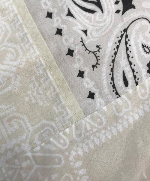 KAPITAL（キャピタル）KAPITAL (キャピタル) bandana スナフキンバッグ ホワイトの古着・服飾アイテム