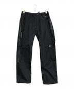 mont-bellモンベル）の古着「レインパンツ」｜ブラック