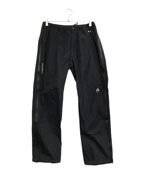 mont-bell（モンベル）mont-bell (モンベル) レインパンツ ブラック サイズ:L 未使用品の古着・服飾アイテム