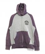 Hysteric Glamourヒステリックグラマー）の古着「ジップパーカー」｜パープル