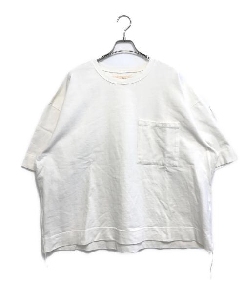 KAPITAL（キャピタル）KAPITAL (キャピタル) オーバーサイズ半袖カットソー ホワイト サイズ:4の古着・服飾アイテム