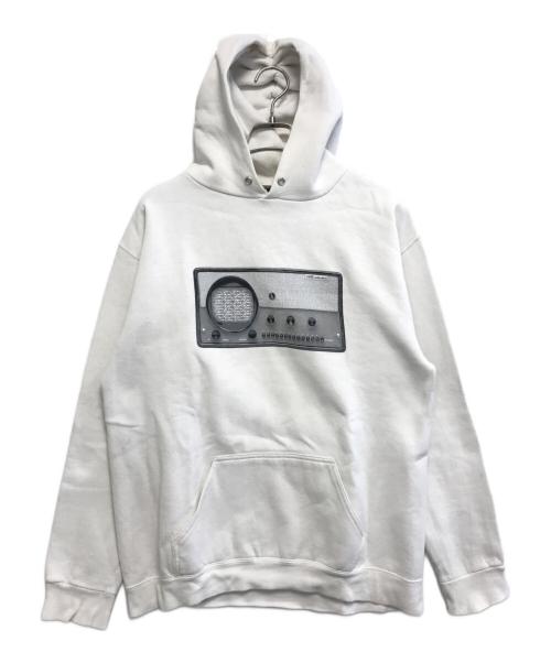 HAZE（ヘイズ）HAZE (ヘイズ) プルオーバーパーカー ホワイト サイズ:Mの古着・服飾アイテム