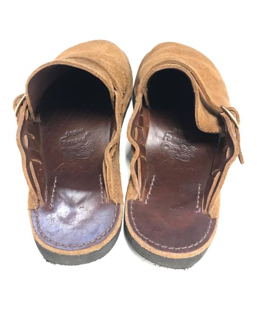 fernand（フェルナンド）fernand (フェルナンド) クロッグシューズ ブラウン サイズ: 9 1/2の古着・服飾アイテム