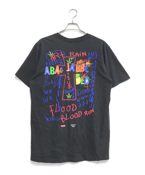 SUPREME（シュプリーム）Supreme (シュプリーム) Martine rose (マーティン・ローズ) プリントTシャツ ブラック サイズ:Mの古着・服飾アイテム