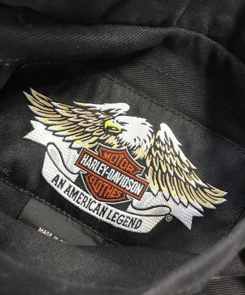 HARLEY-DAVIDSON（ハーレーダビッドソン）HARLEY-DAVIDSON (ハーレーダビッドソン) リバーシブルジャケット ブラック サイズ:表記なしの古着・服飾アイテム