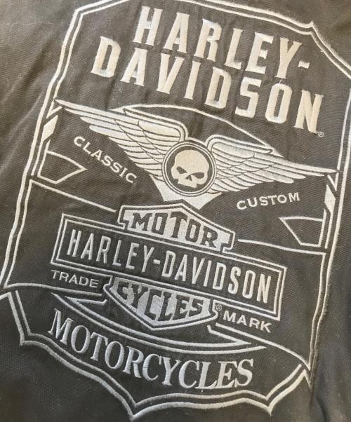 HARLEY-DAVIDSON（ハーレーダビッドソン）HARLEY-DAVIDSON (ハーレーダビッドソン) リバーシブルジャケット ブラック サイズ:表記なしの古着・服飾アイテム