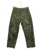 GAME WINNERゲーム・ウィナー）の古着「ベイカーパンツ」｜グリーン