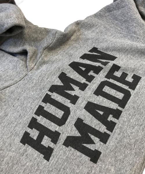 HUMAN MADE（ヒューマンメイド）HUMAN MADE (ヒューマンメイド) パーカー グレー サイズ:Lの古着・服飾アイテム