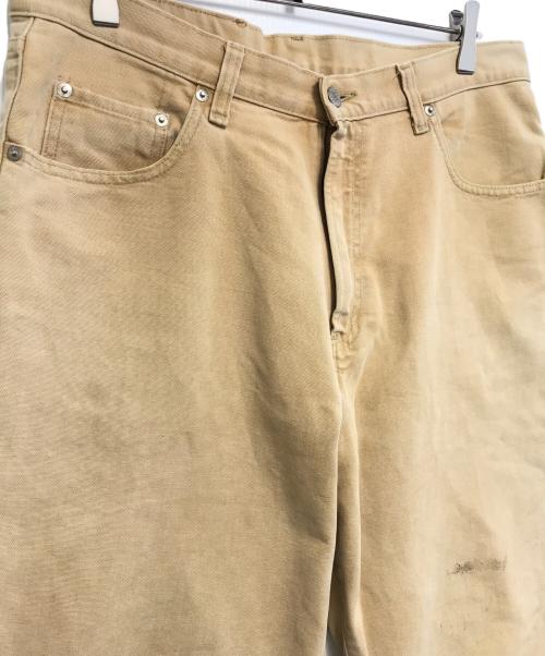 RRL（ダブルアールエル）RRL (ダブルアールエル) ダック地ワークパンツ ブラウン サイズ:不明の古着・服飾アイテム