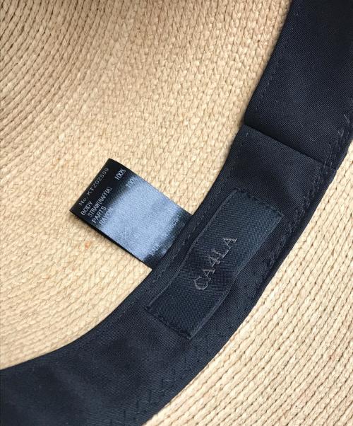 CA4LA（カシラ）CA4LA (カシラ) カンカン帽 ベージュ サイズ:表記なしの古着・服飾アイテム