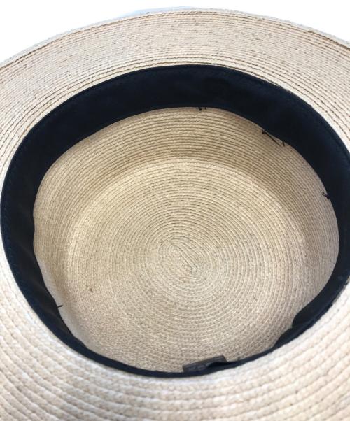 CA4LA（カシラ）CA4LA (カシラ) カンカン帽 ベージュ サイズ:表記なしの古着・服飾アイテム