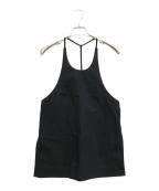 hakujiハクジ）の古着「C/LI WEATHER CAMI」｜ブラック