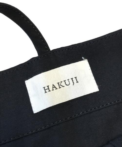 hakuji（ハクジ）hakuji (ハクジ) C/LI WEATHER CAMI ブラック サイズ:Freeの古着・服飾アイテム