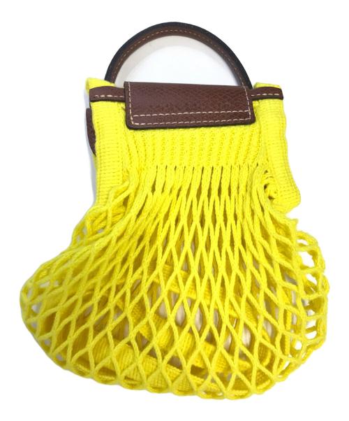 LONGCHAMP（ロンシャン）LONGCHAMP (ロンシャン) フィレXSクロスボディバッグ イエローの古着・服飾アイテム