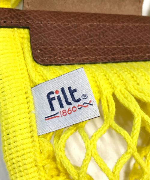 LONGCHAMP（ロンシャン）LONGCHAMP (ロンシャン) フィレXSクロスボディバッグ イエローの古着・服飾アイテム