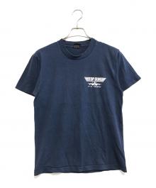 ムービーTシャツ（ムービーTシャツ）の古着「TOP GUN(トップ・ガン) ムービーＴシャツ」｜ネイビー