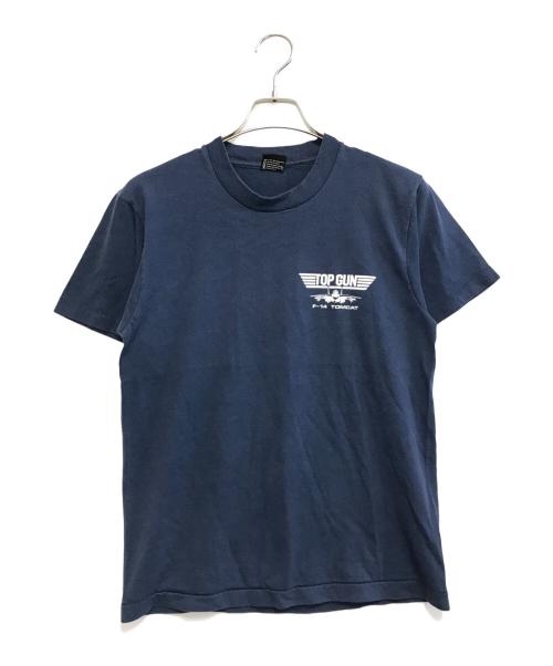 ムービーTシャツ（ムービーTシャツ）ムービーTシャツ (ムービーTシャツ) TOP GUN(トップ・ガン) ムービーＴシャツ ネイビー サイズ:Mの古着・服飾アイテム