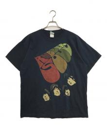 バンドTシャツ（バンドTシャツ）の古着「00s THE BEATLES(ザ・ビートルズ) バンドTシャツ」｜ブラック