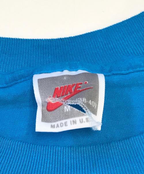 NIKE（ナイキ）NIKE (ナイキ) プリントTシャツ スカイブルー サイズ:Mの古着・服飾アイテム