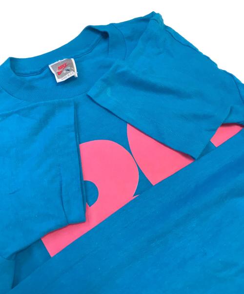 NIKE（ナイキ）NIKE (ナイキ) プリントTシャツ スカイブルー サイズ:Mの古着・服飾アイテム