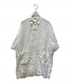 Curensologyカレンソロジー）の古着「Vネックリネンチュニック」｜ホワイト