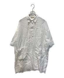 Curensology（カレンソロジー）の古着「Vネックリネンチュニック」｜ホワイト