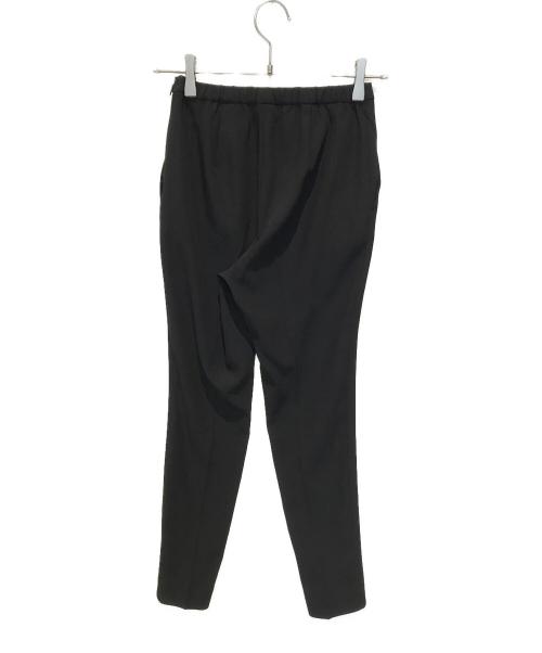 LE PHIL（ル フィル）LE PHIL (ル フィル) 2WAYツイルフロントスリットパンツ ブラック サイズ:000の古着・服飾アイテム