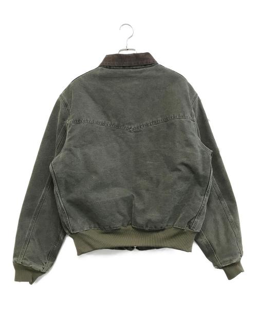 CarHartt（カーハート）CarHartt (カーハート) 00s サンタフェジャケット モスグリーン サイズ:Lの古着・服飾アイテム