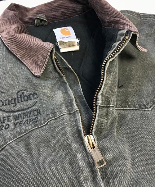 CarHartt（カーハート）CarHartt (カーハート) 00s サンタフェジャケット モスグリーン サイズ:Lの古着・服飾アイテム