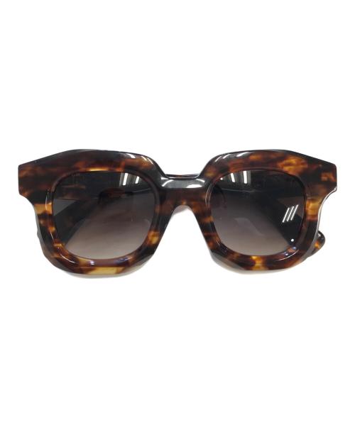 folc（フォルク）folc (フォルク) サングラス ブラウン サイズ:45□25-145の古着・服飾アイテム