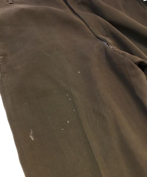 VINTAGE（ヴィンテージ）VINTAGE (ヴィンテージ) スラックス ブラウン サイズ:表記なしの古着・服飾アイテム