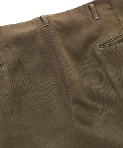 VINTAGE（ヴィンテージ）VINTAGE (ヴィンテージ) スラックス ブラウン サイズ:表記なしの古着・服飾アイテム