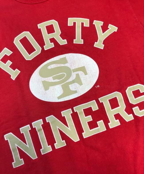 Champion（チャンピオン）Champion (チャンピオン) プリントTシャツ レッド サイズ:MEDIUMの古着・服飾アイテム