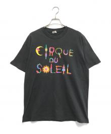 CIRQUE DU SOLEIL（シルクドソレイユ）の古着「プリントTシャツ」｜ブラック