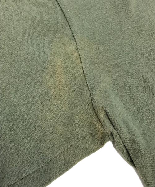 POP SHOP（ポップショップ）POP SHOP (ポップショップ) プリントTシャツ カーキ サイズ:Mの古着・服飾アイテム