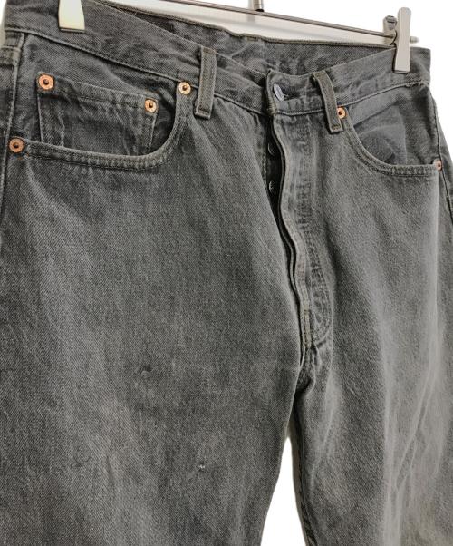 LEVI'S（リーバイス）LEVI'S (リーバイス) 501先染めブラックデニム ブラック サイズ:W32×L33の古着・服飾アイテム